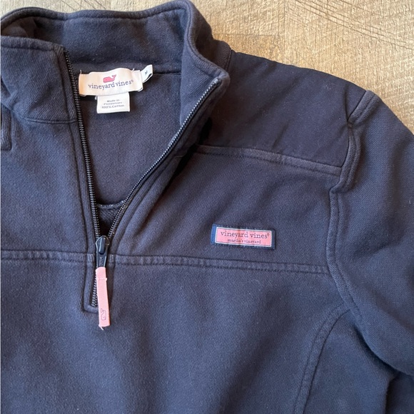 Vineyard Vine Womens quarter zip shep sweatshirt pull over - Picture 3 of 7